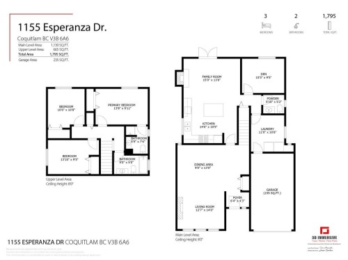 1155 Esperanza Drive, Coquitlam, BC 