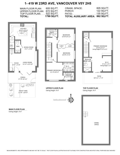 1-419 23Rd Avenue W, Vancouver, BC 