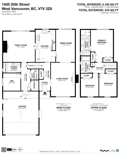 1405 20Th Street, West Vancouver, BC 