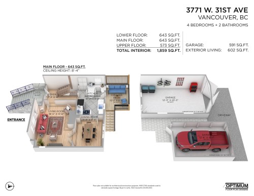 3771 31St Avenue W, Vancouver, BC 