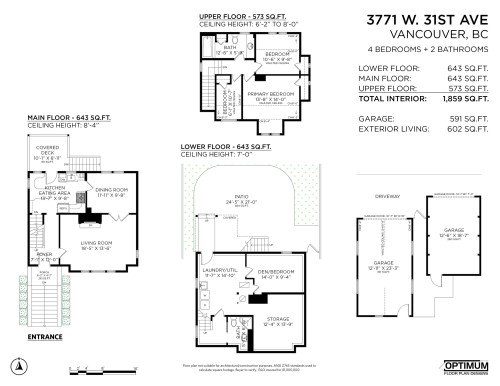 3771 31St Avenue W, Vancouver, BC 