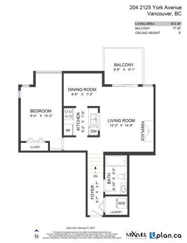 204-2125 York Avenue, Vancouver, BC 