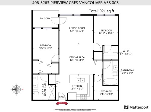 406-3263 Pierview Crescent, Vancouver, BC 