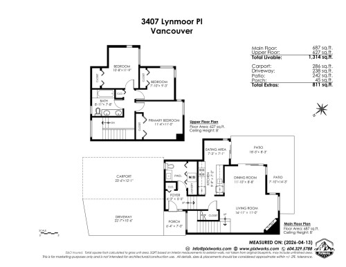 3407 Lynmoor Place, Vancouver, BC 