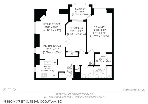 301-99 Begin Street, Coquitlam, BC 