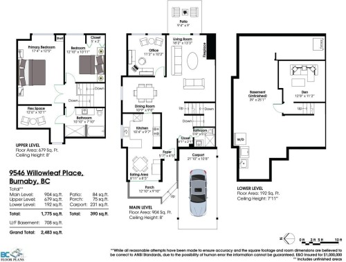 9546 Willowleaf Place, Burnaby, BC 