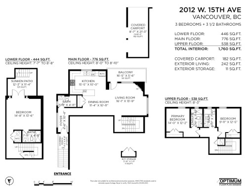 2012 15Th Avenue W, Vancouver, BC 