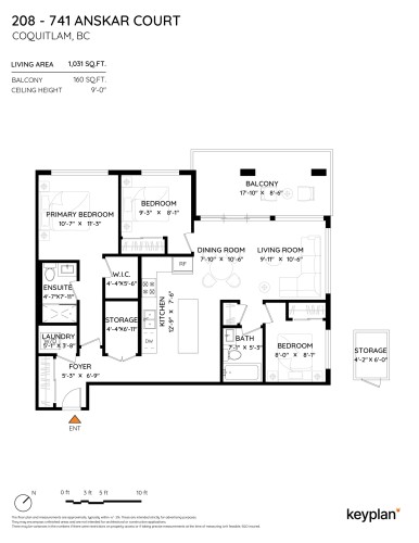 208-741 Anskar Court, Coquitlam, BC 