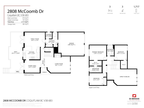 2808 Mccoomb Drive, Coquitlam, BC 