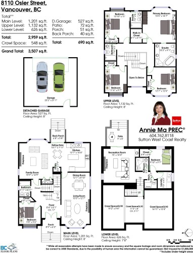 8110 Osler Street, Vancouver, BC 