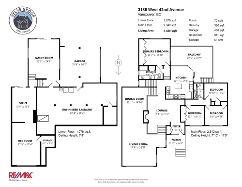 3186 42Nd Avenue W, Vancouver, BC 