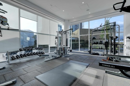 5008-1955 Alpha Way, Burnaby, BC - Indoor Photo Showing Gym Room