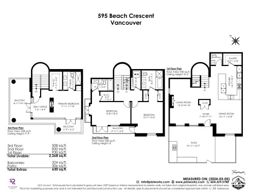 595 Beach Crescent, Vancouver, BC 