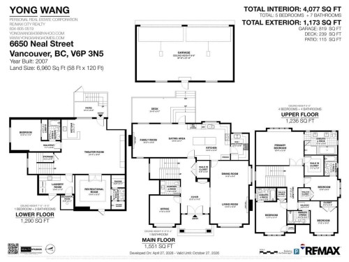 6650 Neal Street, Vancouver, BC 