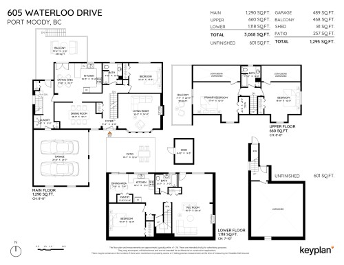 605 Waterloo Drive, Port Moody, BC 