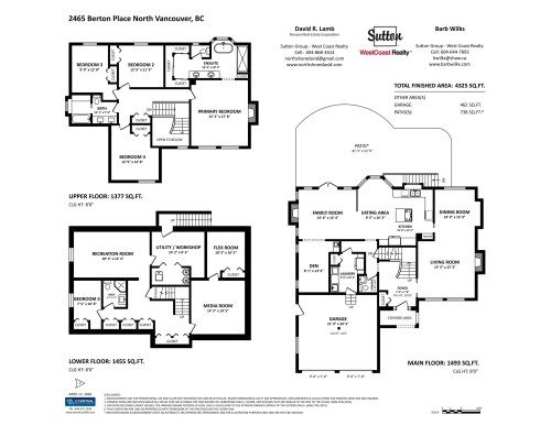 2465 Berton Place, North Vancouver, BC 
