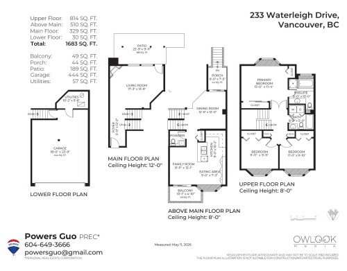 233 Waterleigh Drive, Vancouver, BC 