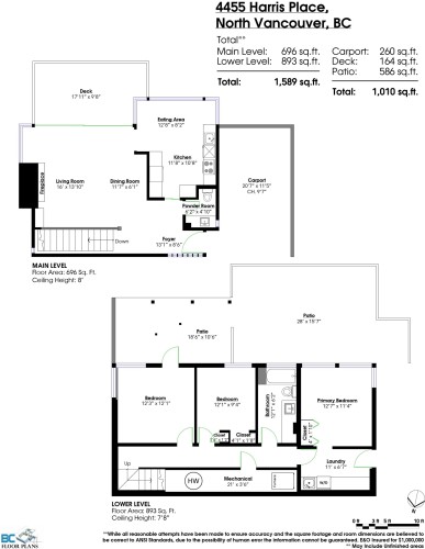 4455 Harris Place, North Vancouver, BC 