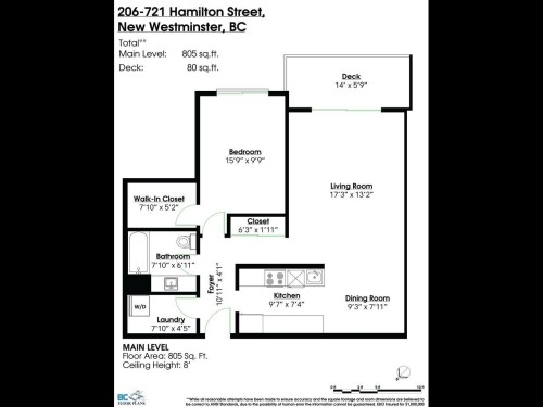 206-721 Hamilton Street, New Westminster, BC 