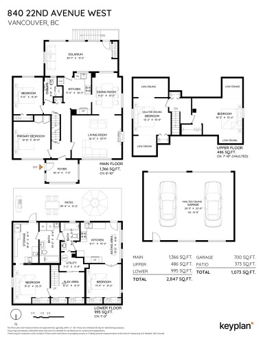 840 22Nd Avenue W, Vancouver, BC 