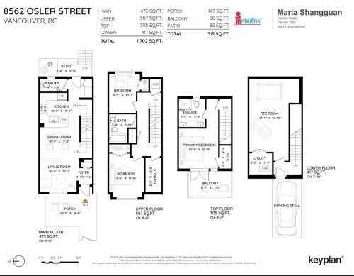 8562 Osler Street, Vancouver, BC 