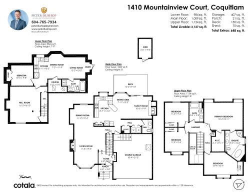 1410 Mountainview Court, Coquitlam, BC 