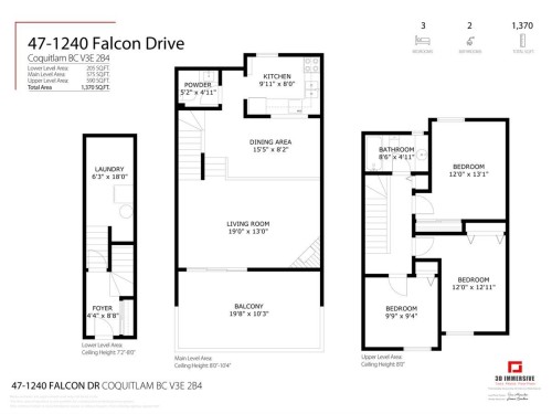 47-1240 Falcon Drive, Coquitlam, BC 