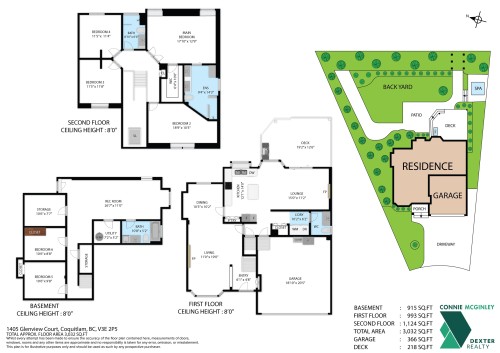 1405 Glenview Court, Coquitlam, BC 