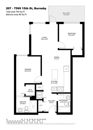 207-7599 15Th Street, Burnaby, BC 