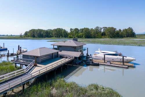 4379 River Road W, Delta, BC - Outdoor With Body Of Water With View