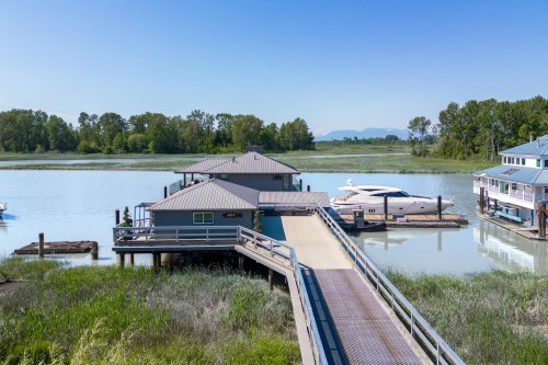 4379 River Road W, Delta, BC - Outdoor With Body Of Water With Deck Patio Veranda With View