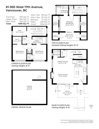 1-950 W 17Th Avenue, Vancouver, BC 