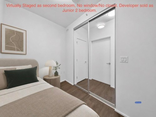 808-1955 Alpha Way, Burnaby, BC - Indoor Photo Showing Bedroom