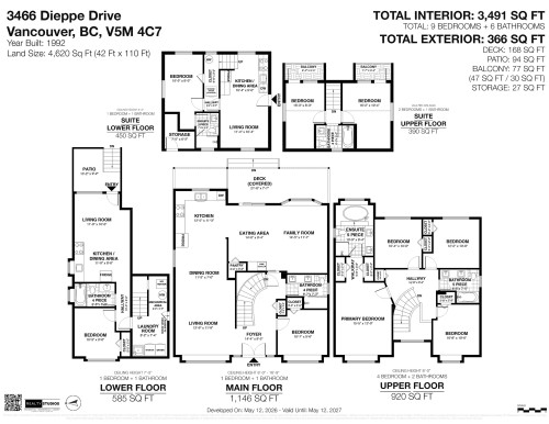 3466 Dieppe Drive, Vancouver, BC 