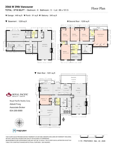 3566 39Th Avenue W, Vancouver, BC 