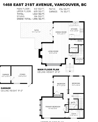 1468 21St Avenue E, Vancouver, BC 