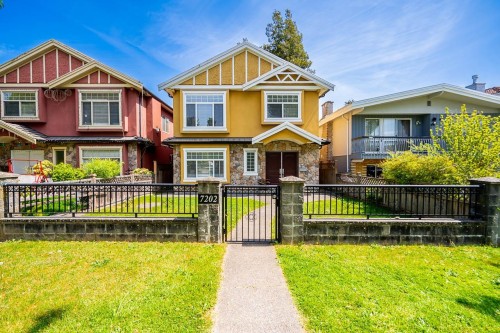 7202 Ross Street, Vancouver, BC - Outdoor With Facade