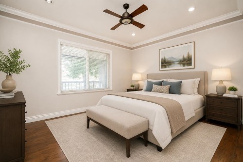 7202 Ross Street, Vancouver, BC - Indoor Photo Showing Bedroom