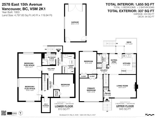 2578 15Th Avenue E, Vancouver, BC 
