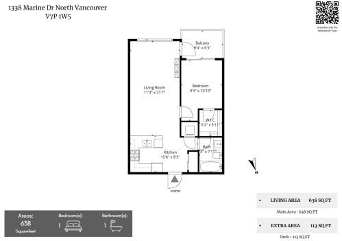 303-1330 Marine Drive, North Vancouver, BC 