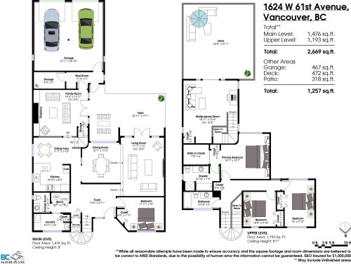 1624 61St Avenue W, Vancouver, BC 