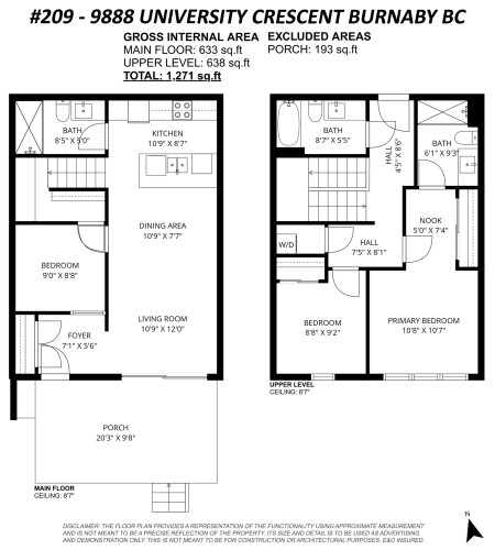 209-9888 University Crescent, Burnaby, BC 