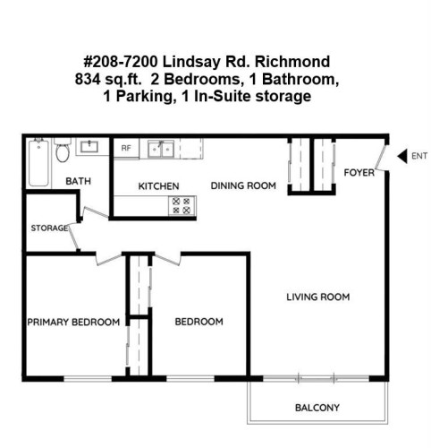 208-7200 Lindsay Road, Richmond, BC 