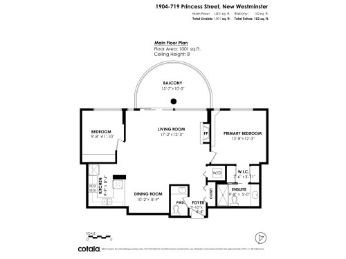1904-719 Princess Street, New Westminster, BC 