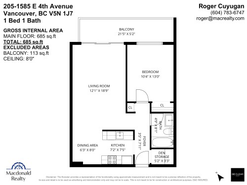 205-1585 4Th Avenue E, Vancouver, BC 