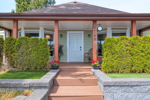 5760 Boulevard Street, Sechelt, BC - Outdoor With Deck Patio Veranda With Facade