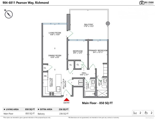 904-6811 Pearson Way, Richmond, BC 