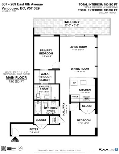 607-289 6 Avenue E, Vancouver, BC 