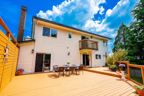 7460 Burnham Court, Burnaby, BC - Outdoor With Deck Patio Veranda With Exterior