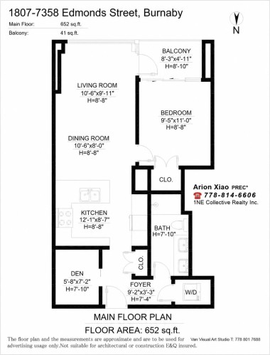 1807-7358 Edmonds Street, Burnaby, BC 